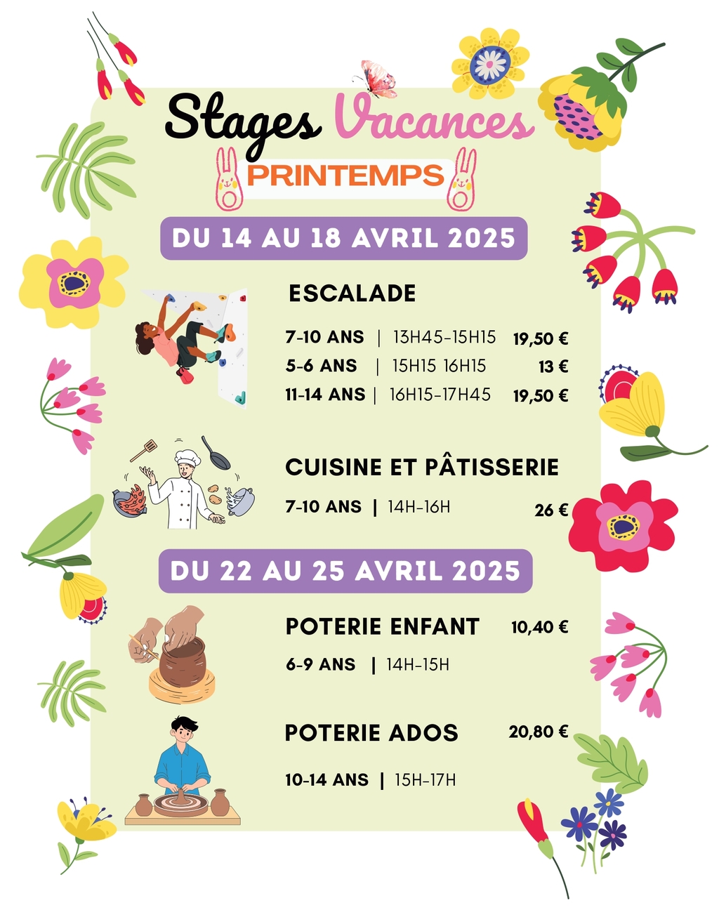 Stage Printemps