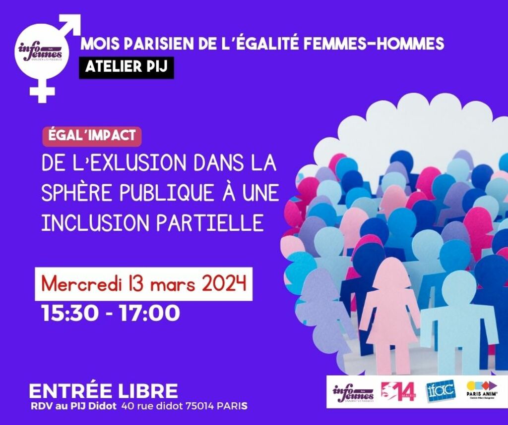 Atelier PIJ : La place de la femme dans la société