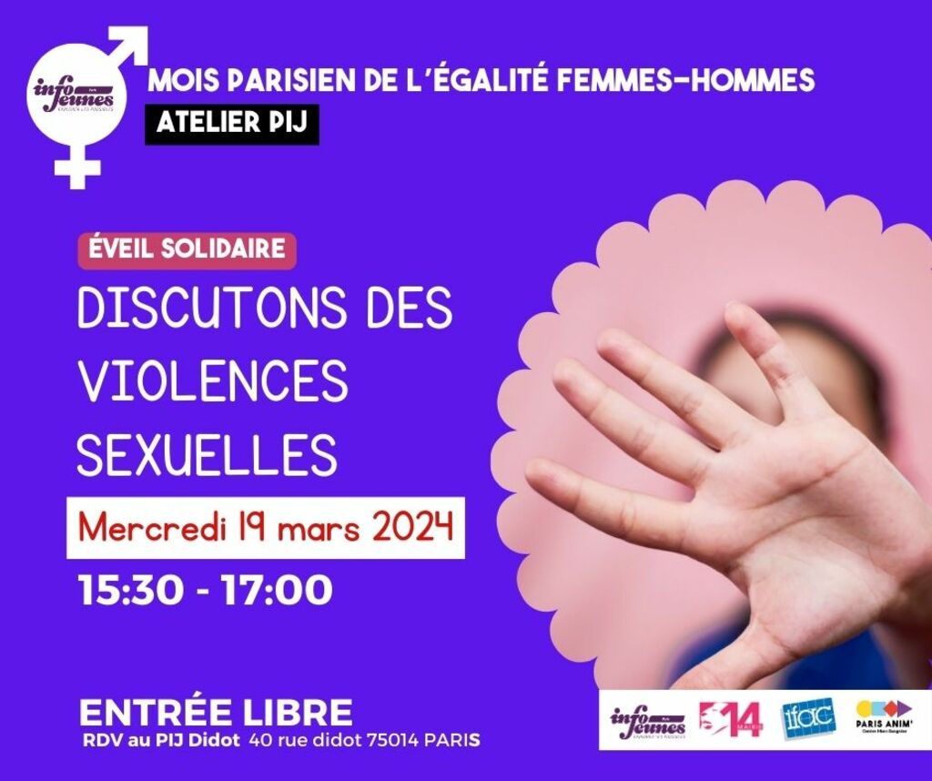 Atelier PIJ : Discutons des violences sexuelles