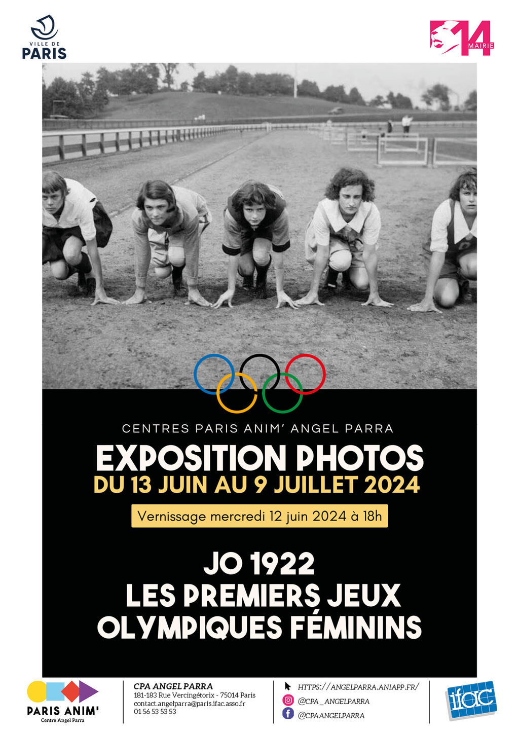 Expo photos : "JO 1922 : Les premiers Jeux Olympiques féminins"